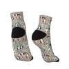 Xsovgoi Australian Shepherd Dogs Flower Floral Low Cut Ankle Socks 11 No-Show Socks Moisture-Wicking Socks For Men Women view 4