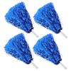 4pcs Sport Pompoms Cheerleader Costume Cheerleader Costume for Cheer Shoes Cheerleaders Accessory Pompoms Cheerleader Pom-poms Blue Aluminum Foil Wire view 1