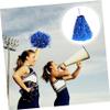 4pcs Sport Pompoms Cheerleader Costume Cheerleader Costume for Cheer Shoes Cheerleaders Accessory Pompoms Cheerleader Pom-poms Blue Aluminum Foil Wire view 3