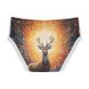 ALAZA Deer Magic Abstract Boys' Briefs Soft Underwear Available in Sizes 5t Multicolor view 2