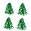 4pcs Cheerleader Adults Glitter Cheerleading Pom Poms Cheerleading Poms Cheerleading Pompoms Blue Pom Poms Cheerleading Teal Pom Cheerleading Green Aluminum Foil Wire view 1