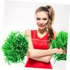 4pcs Cheerleader Adults Glitter Cheerleading Pom Poms Cheerleading Poms Cheerleading Pompoms Blue Pom Poms Cheerleading Teal Pom Cheerleading Green Aluminum Foil Wire view 4