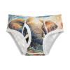 ALAZA Elephant Abstract Landscape Boys' Briefs Soft Underwear Available in Sizes 6y Multicolor view 1