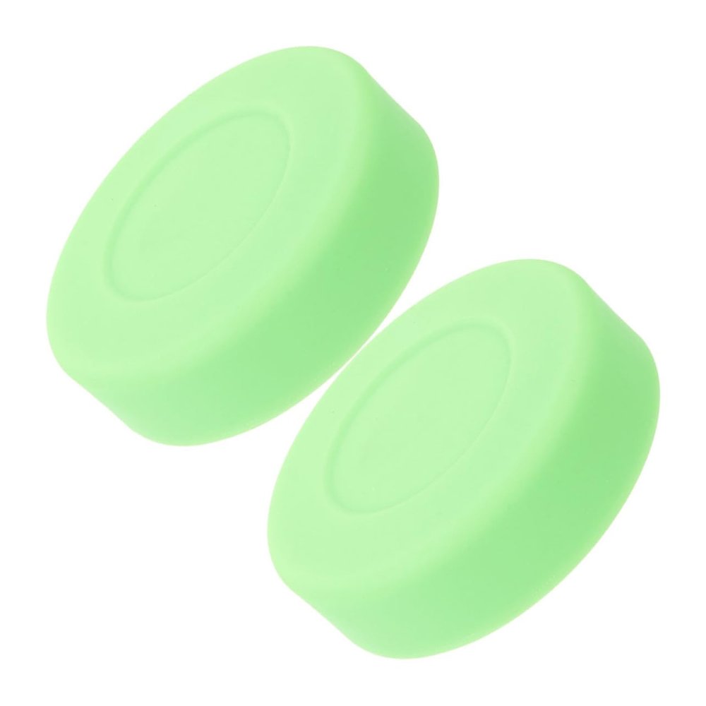 Anneome 2pcs Ice Hockey Training Pucks for Skating Practice Material for Outdoor Games for Beginners and Youth Hockey Players