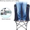 YLQHZW Portable Folding Chair - Large Size with Carrying Bag, Small and Comfortable for Outdoor Lounge and Beach Use view 2