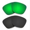 Littlebird4 1.5mm Polarized Lenses Replacement for Oakley Leffingwell OO9100 Sunglasses -MultiOptions (Black+Green)