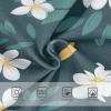 ALAZA White Flower Leaves Blue Boys' Briefs Soft Underwear Available in Sizes 3t view 3