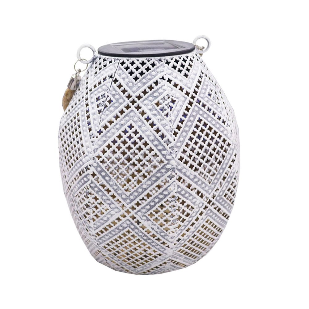 BESPORTBLE Solar Led Garden Lantern Light Decorative Outdoor Night Lantern Decorative