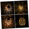 BESPORTBLE Solar Led Garden Lantern Light Decorative Outdoor Night Lantern Decorative view 4