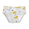 ALAZA Duck Polka Dots White Boys' Briefs Soft Underwear Available in Sizes 4t view 1