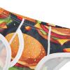 ALAZA Cute Hamburg Boys' Briefs Soft Underwear Available in Sizes 2t Multicolor view 4