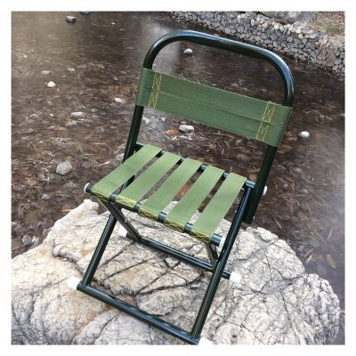 YLQHZW Folding Chair Backrest Thickened Chair Portable Outdoor self Driving car Folding Stool Fishing Chair Small Bench Portable Folding Chair