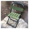 YLQHZW Folding Chair Backrest Thickened Chair Portable Outdoor self Driving car Folding Stool Fishing Chair Small Bench Portable Folding Chair view 1