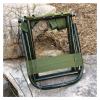 YLQHZW Folding Chair Backrest Thickened Chair Portable Outdoor self Driving car Folding Stool Fishing Chair Small Bench Portable Folding Chair view 3