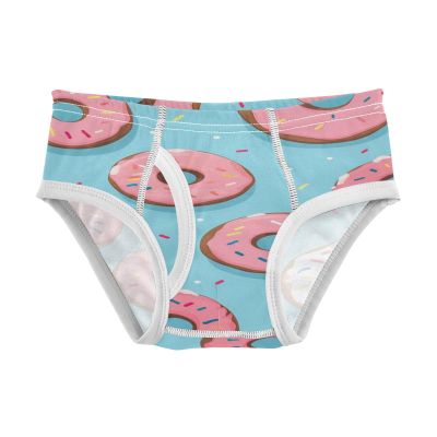 ALAZA Blue Donut Boys' Briefs Soft Underwear Available in Sizes 2t