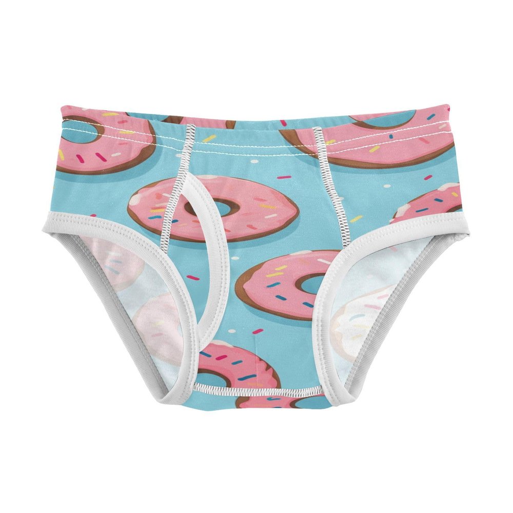 ALAZA Blue Donut Boys' Briefs Soft Underwear Available in Sizes 2t