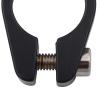 kowaku 2xBike Seat Post Clamp, Seatpost Clamp 25.4mm Premium Strong Rustproof Seat Pipe Clamp Bike Seat Tube Clamp for Saddle, BMX Replacement, Black, 2 view 4