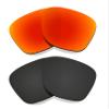 Littlebird4 1.5mm Polarized Lenses Replacement for Oakley Leffingwell OO9100 Sunglasses -MultiOptions (Black+Red)