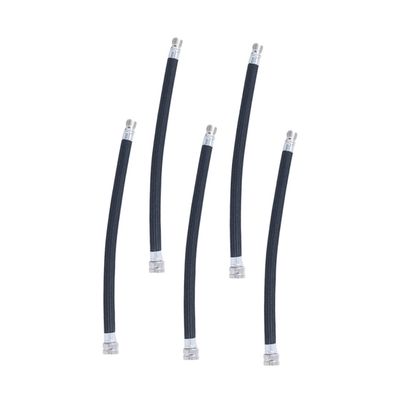 GANAZONO Tire Pump for Bike Accessories 5pcs Air Inflator Hose Flexible Bike Pump Tube for Easy Inflation