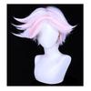 FantaLook Short White and Pink Cosplay Wig for Women Halloween Costume view 2