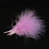 Tigofly 100 pcs/lot 21 Colors Turkey Marabou Blood Feathers Woolly Bugger Streamers Fly Tying Feather Materials (Light Purple) view 1