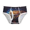 ALAZA Star Lion Space Boys' Briefs Soft Underwear Available in Sizes 3t Multicolor view 1