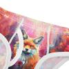 ALAZA Red Blossom Floral Fox Boys' Briefs Soft Underwear Available in Sizes 5t view 4