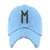ALLNTRENDS Argentina Miami Hat M 10 Cap Sport Soccer Hats Embroidered Caps (Dad Hat, Black M, Light Blue) view 1