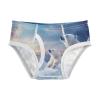 ALAZA Funny Cloud Bear Winter Boys' Briefs Soft Underwear Available in Sizes 8y Multicolor view 1