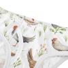 ALAZA Chicken Rooster Blossom Leaf Boys' Briefs Soft Underwear Available in Sizes 8y Multicolor view 4
