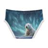 ALAZA Funny Bear Cloud Boys' Briefs Soft Underwear Available in Sizes 8y Multicolor view 2