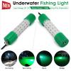Pinboer Fishing Light Underwater 12V 100W 12000LM Green White Led Submersible Night Ice Squid Crappie Waterproof IP68 Bait Dock Attractants in Freshwater and Saltwater with 17FT view 3