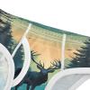 ALAZA Deer Mountain Landscape Retro Boys' Briefs Soft Underwear Available in Sizes 6y Multicolor view 4
