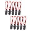 Sosoport 10pcs Heavy Duty Carabiner Clips for Tent Locking Carabiner Straps Camping Tent Accessories view 1
