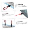 Sosoport 10pcs Heavy Duty Carabiner Clips for Tent Locking Carabiner Straps Camping Tent Accessories view 3