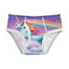 ALAZA 3D Unicorn Rainbow Sky Boys' Briefs Soft Underwear Available in Sizes 8y view 1