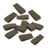 12pcs Elastic Backpack Belt Keepers Nylon Webbing Strap Retainers for Outdoor Gear Loops for Green view 1