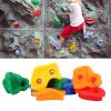 XHTLLO Kids Colorful Rock Climbing Wall Holds Set, Durable Playground Equipment Accessory view 2