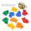 XHTLLO Kids Colorful Rock Climbing Wall Holds Set, Durable Playground Equipment Accessory view 4