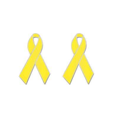 Yellow Ribbon Pins Israel Breast Cancer awareness lapel Pins Bring Them Home Israel Enamel Lapel Pin Ribbon Awareness Trendy Jewelry Gifts