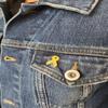 Yellow Ribbon Pins Israel Breast Cancer awareness lapel Pins Bring Them Home Israel Enamel Lapel Pin Ribbon Awareness Trendy Jewelry Gifts view 4