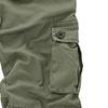 JEsilunmaMY Casual Tactical Pants for Men Wash Cotton Ripstop Cargo Pants Outdoor Hiking Pants with Multi Pockets(No Belt) (Army Green,34) view 3