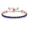 Fuqimanman2020 Tennis Bracelets For Women Green Bracelet Multicolor Rhinestone Chain Bracelets Adjustable Crystal Seed Bracelet Wedding Party Jewelry view 1