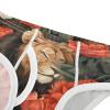 ALAZA Lion Blossom Floral Leaf Boys' Briefs Soft Underwear Available in Sizes 8y Multicolor view 4