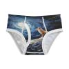 ALAZA Moon Fox Cloud Star Boys' Briefs Soft Underwear Available in Sizes 5t Multicolor view 1