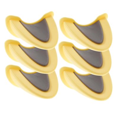 ULTECHNOVO 3pairs Creative Cat Ear Helmet Decorations Easy to Install Durable Ornaments for Motorcycle Bicycle and Electric Helmets Unique and Adorable Design Yellow Gray