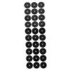 VANZACK 1sheet Pool Table Position Dot Markers Self-Adhesive Billiard Stickers for Accurate Placement Wear-Resistant Design for Snooker and Pool Tables view 1