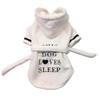Dog Bathrobe Towel Lightweight, Super Cute Fast Drying Bathrobe for Dogs Super Absorbant Dog Robe Adjustable Dog Towels (X-Small) view 1