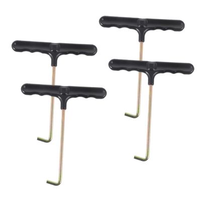 VANZACK 4pcs Trampoline Spring Hook Trampoline Assembly Tool Portable Skate Tool