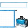 ShinyRelief Pool Volleyball Net Replacement Adjustable Length 15-25 ft Portable Volleyball Net for Outdoor Backyard Swimming Pool Beach(Light Blue) view 1